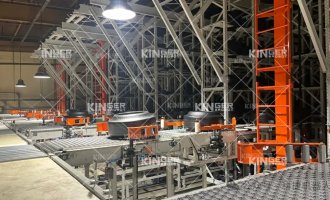 【产品动态】太阳集团tyc138机械人两驾马车助力生胎智能物流——高速堆垛机和高速EMS，让生胎智能造作驶入高效快车路！